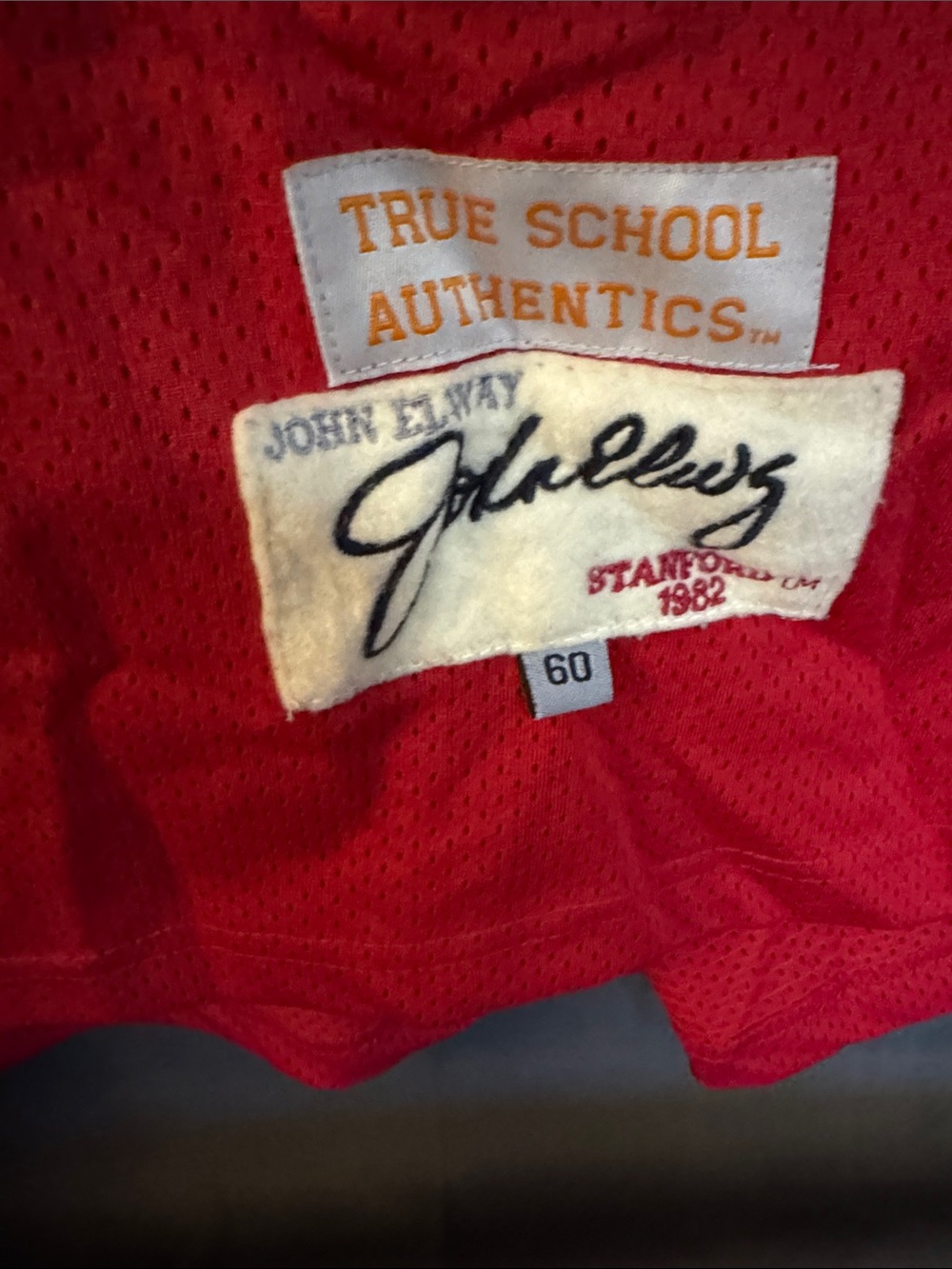 Vintage Stanford John Elway Football Jersey - Picture 2 of 5